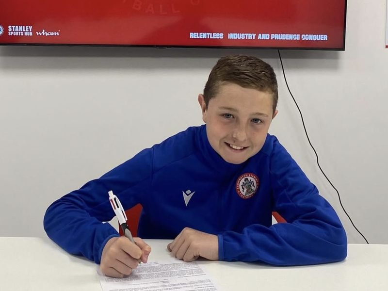Jamie, RJ Goalkeeping Academy keeper, now at Accrington Stanley