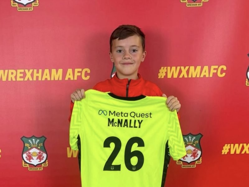 Ralphie, RJ Goalkeeping Academy keeper, now at Wrexham
